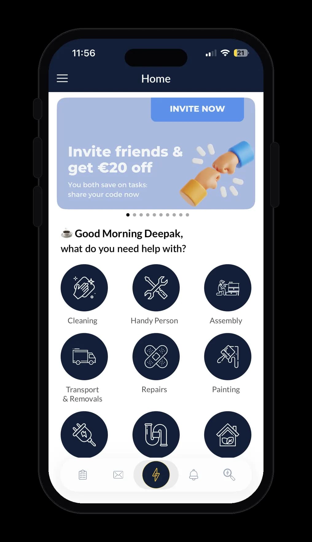 Co-Tasker – Local Services Marketplace Platform screen 3
