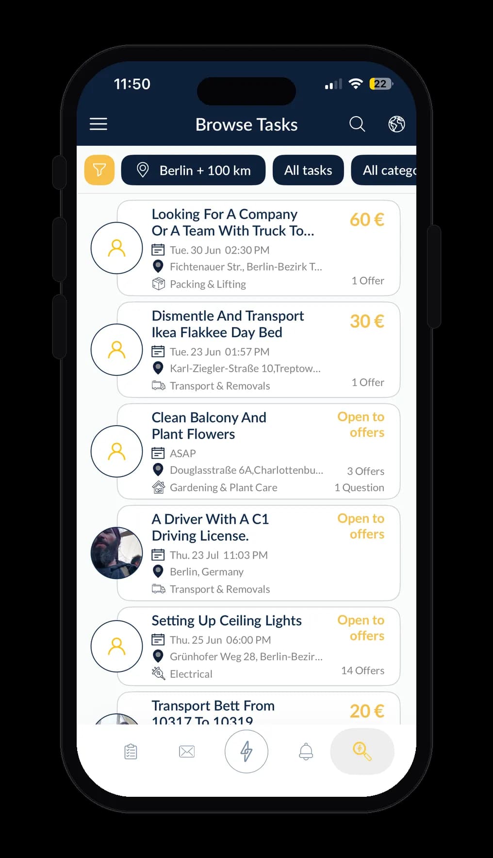 Co-Tasker – Local Services Marketplace Platform screen 5