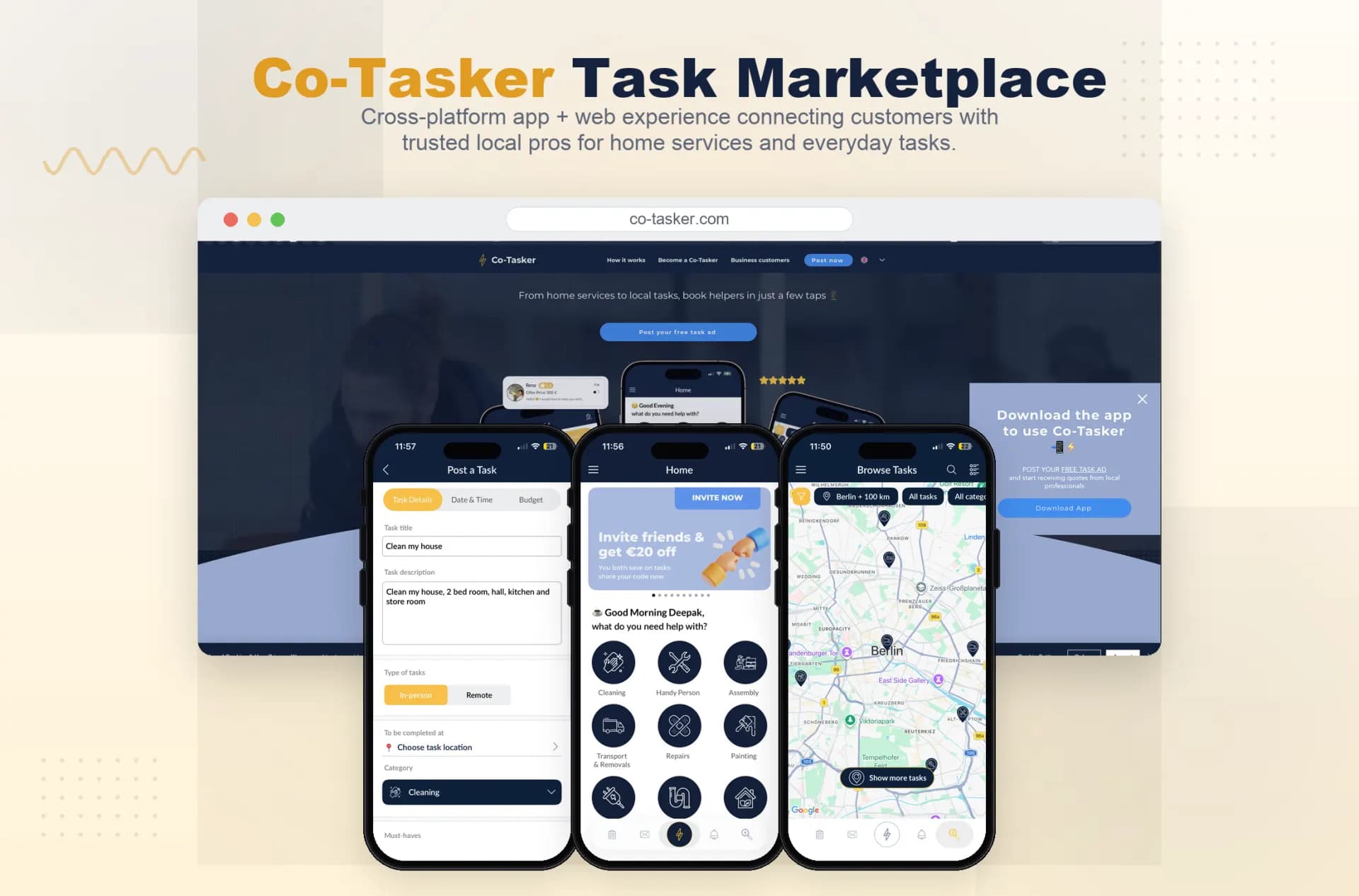 Co-Tasker – Local Services Marketplace Platform in context
