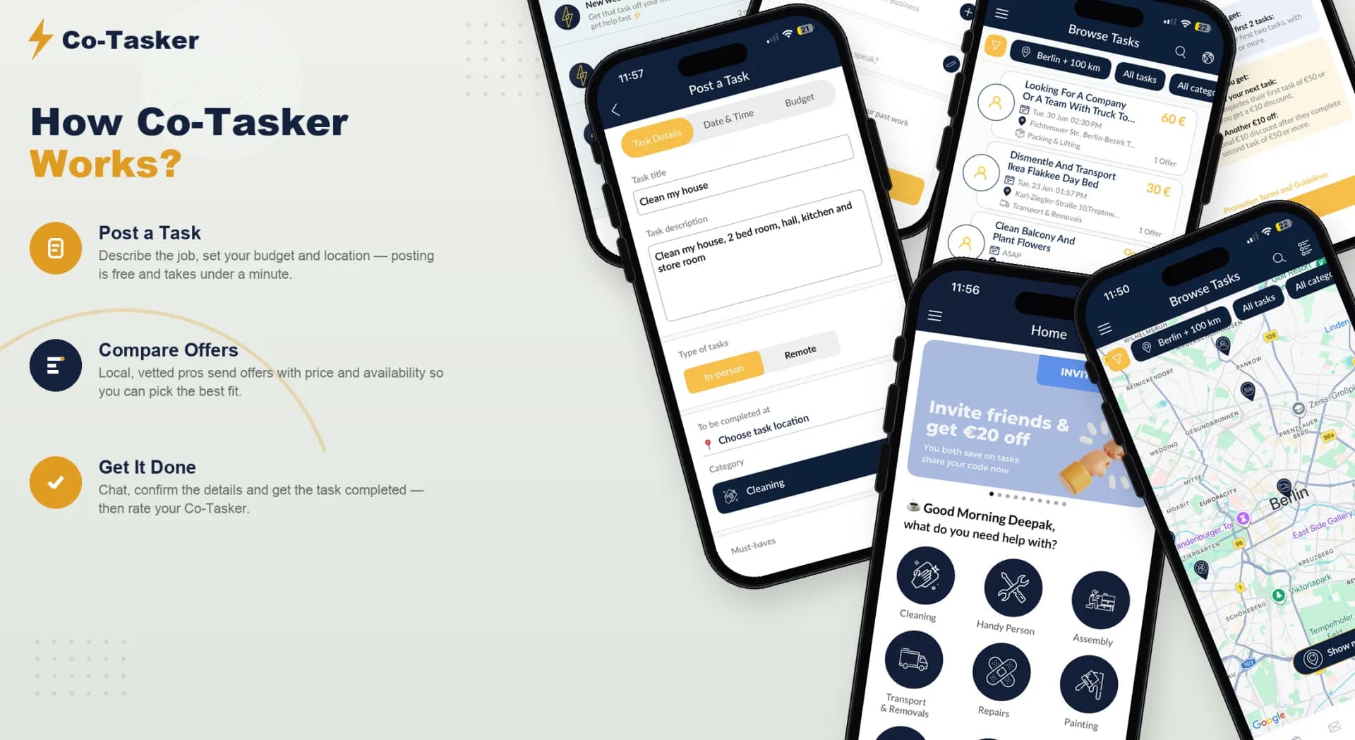 Co-Tasker – Local Services Marketplace Platform — the team
