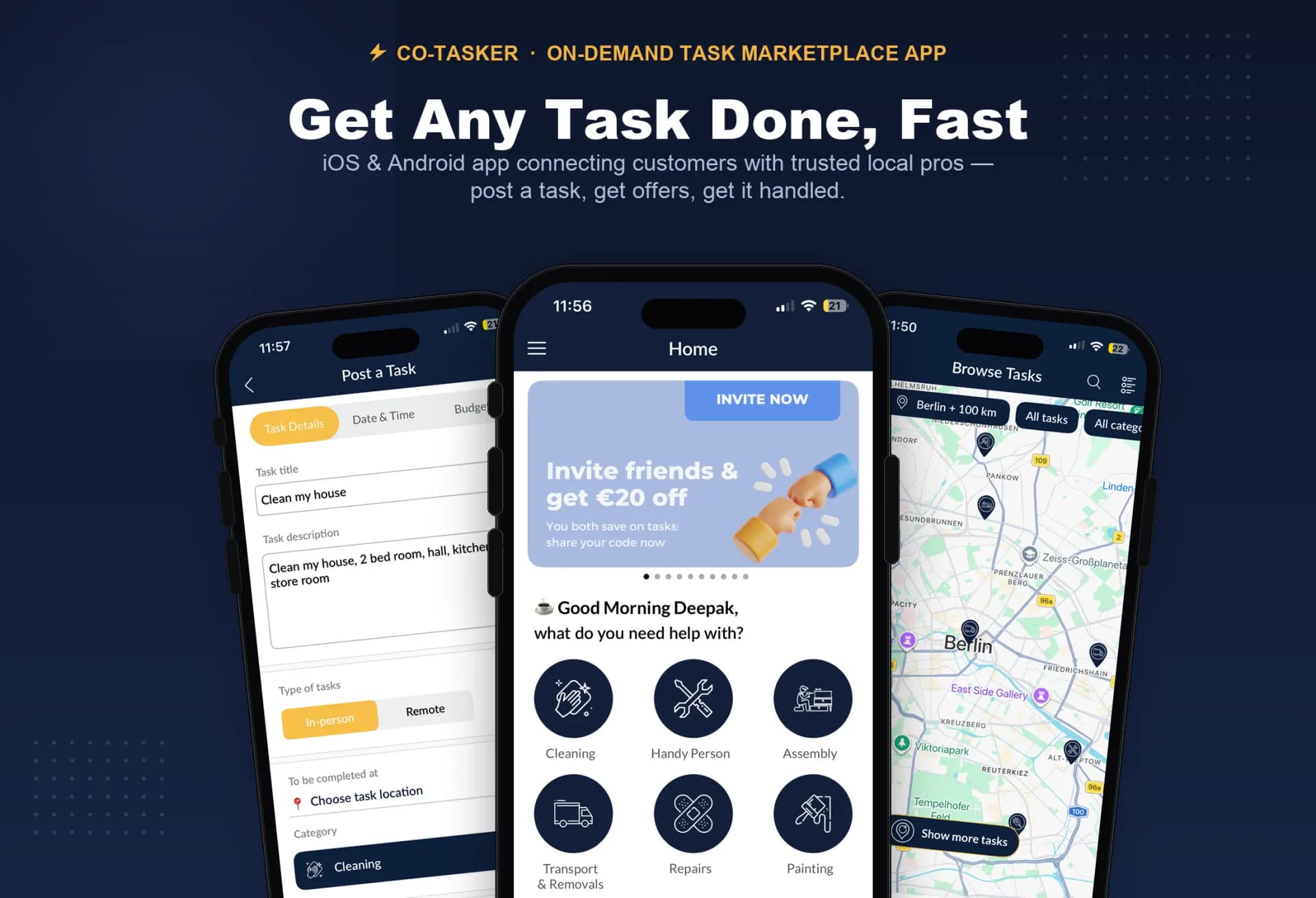 Co-Tasker – Local Services Marketplace Platform