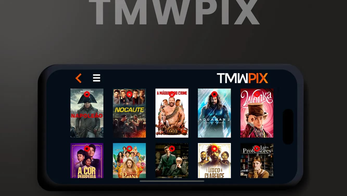 TMWPix: Movies, TV & Live Streaming — visual system