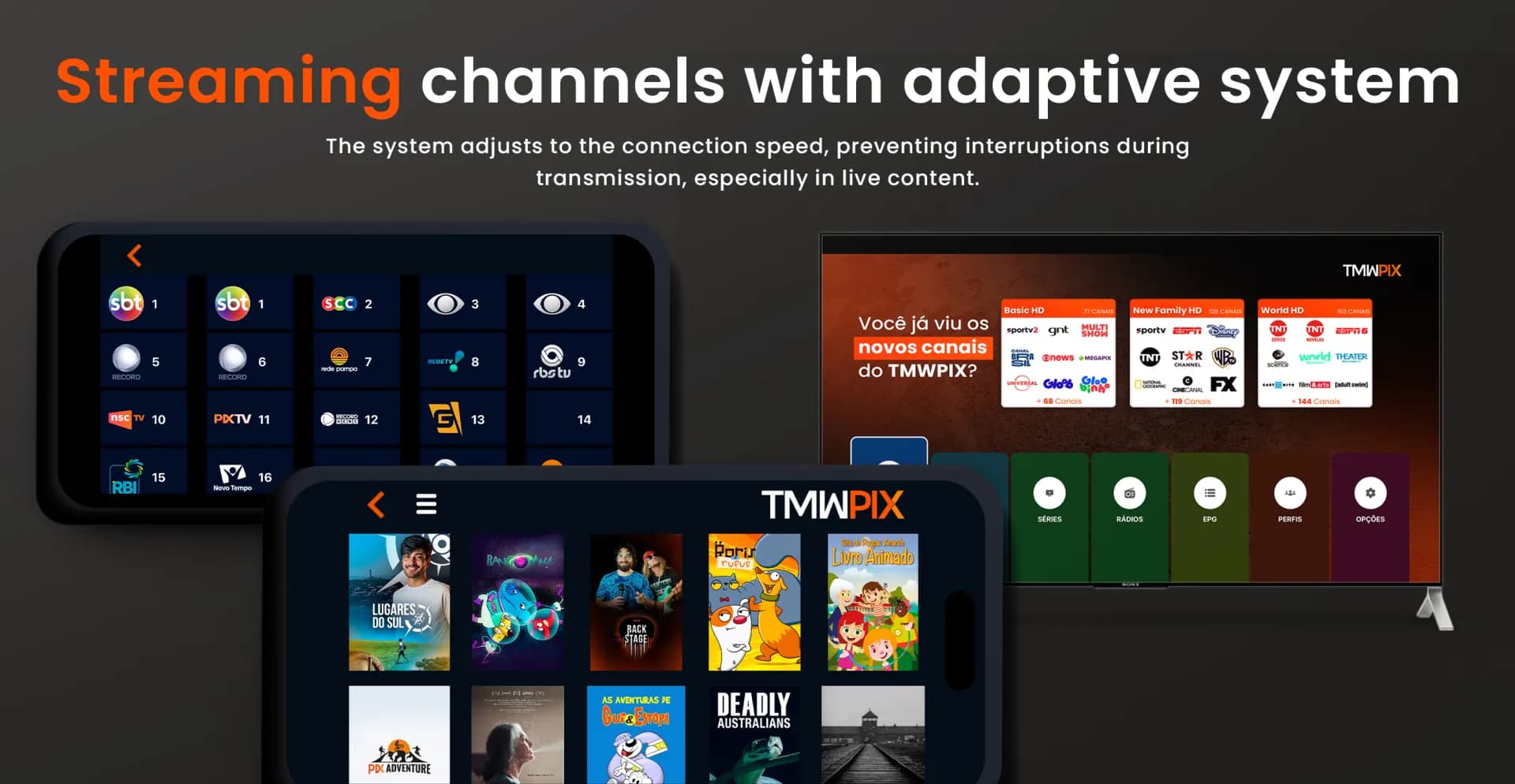 TMWPix: Movies, TV & Live Streaming