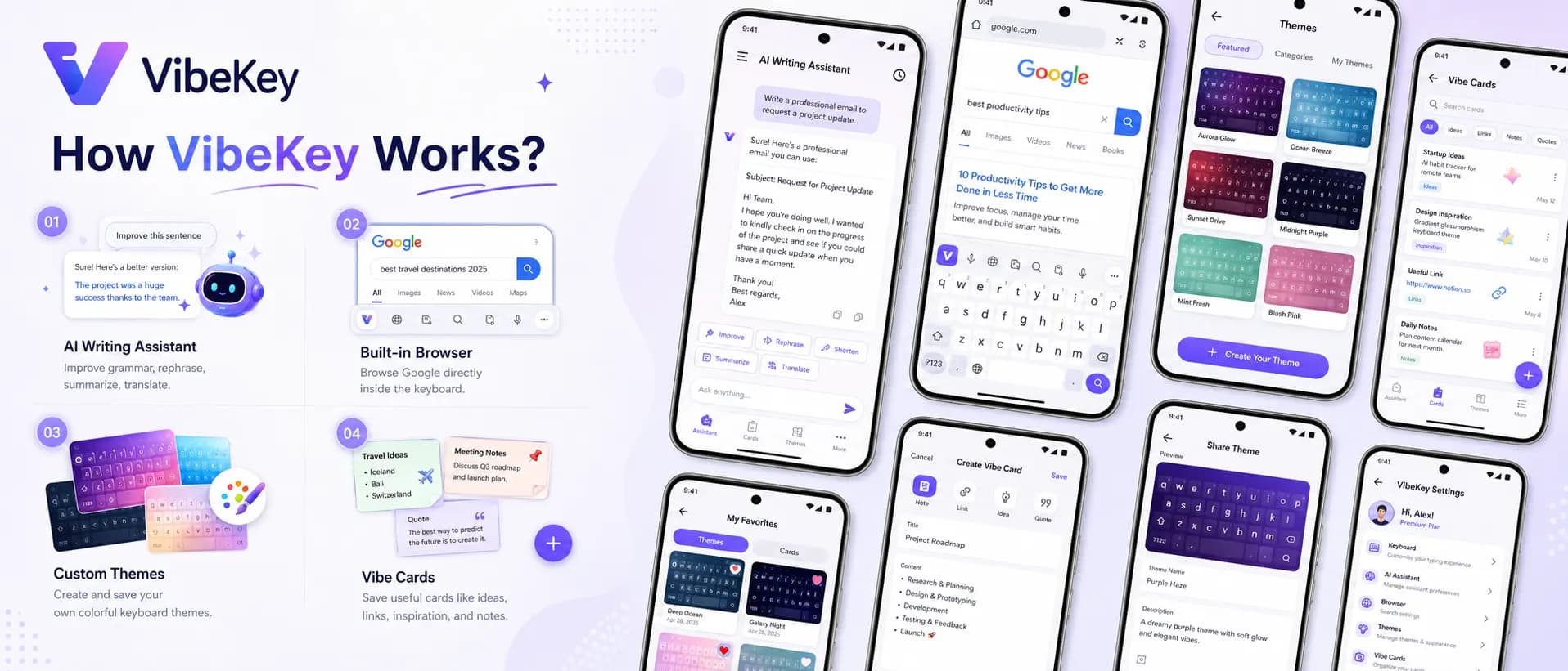 VibeKey — Smart Android Keyboard Experience in context