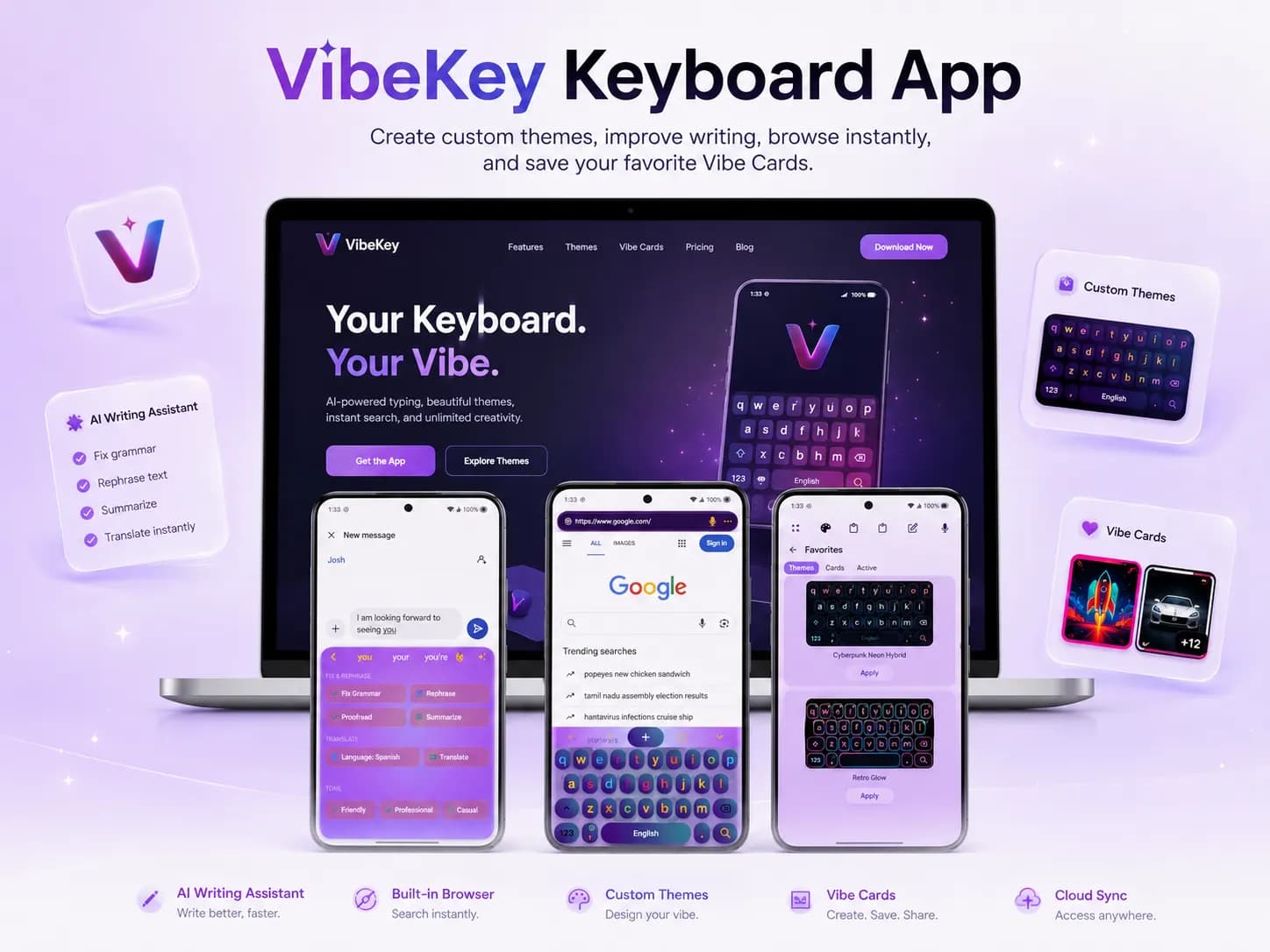 VibeKey — Smart Android Keyboard Experience — the team