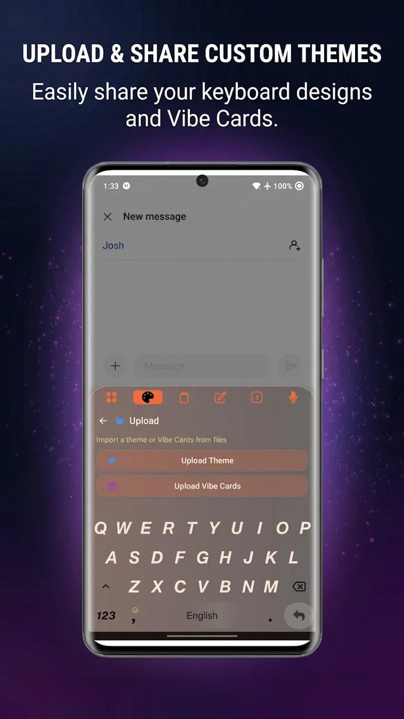 VibeKey — Smart Android Keyboard Experience screen 1