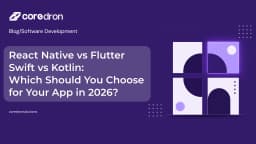 react native vs flutter vs swift vs kotlin